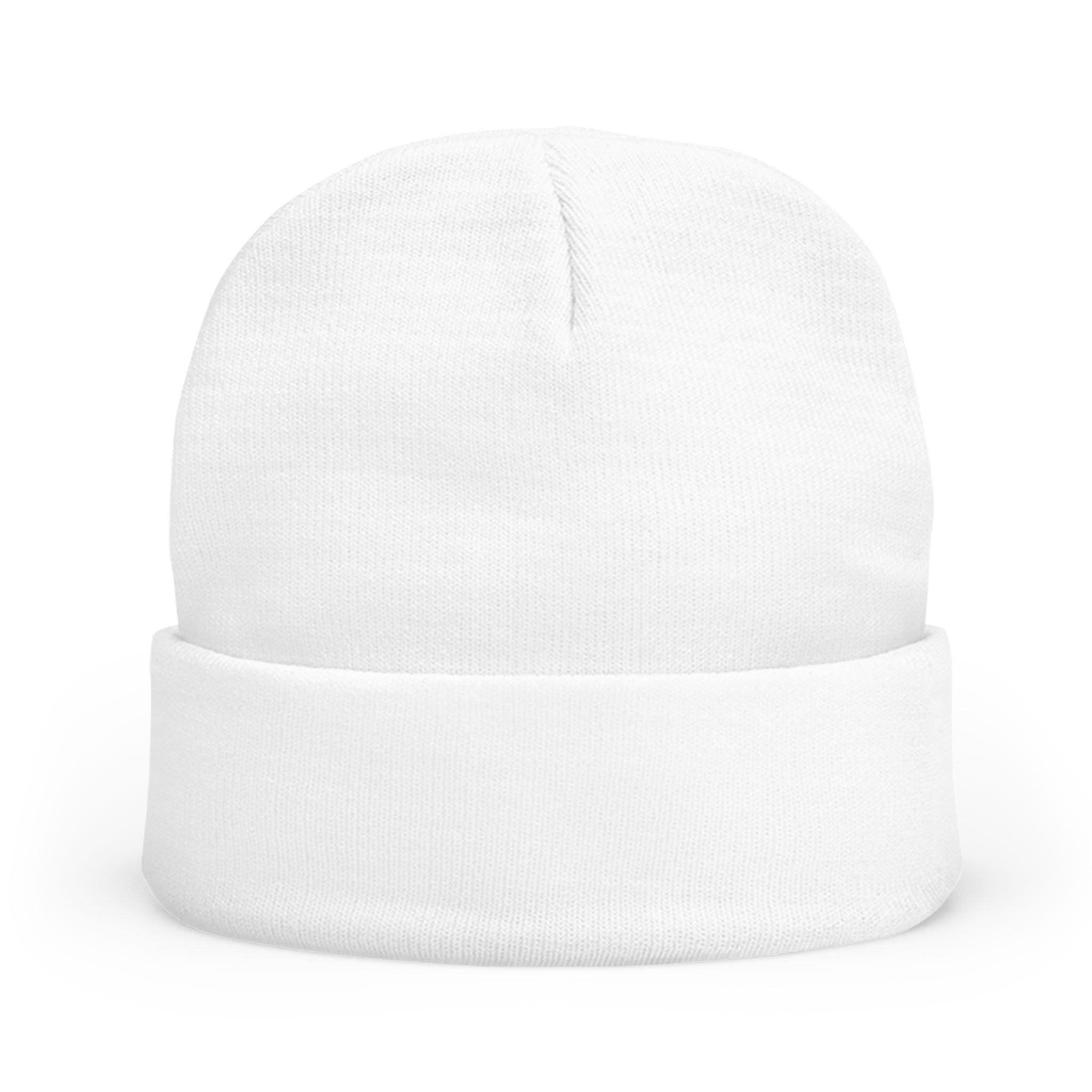 Embroidered Beanie — "Relax, it's just fly fishing" Knit Hat