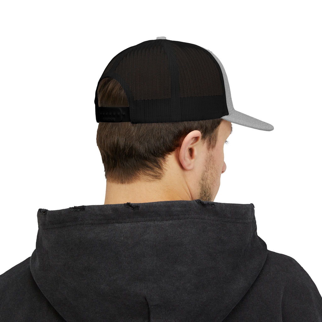 Fly Fishing Trucker Cap — "Relax, it's just fly fishing!" Snapback Hat