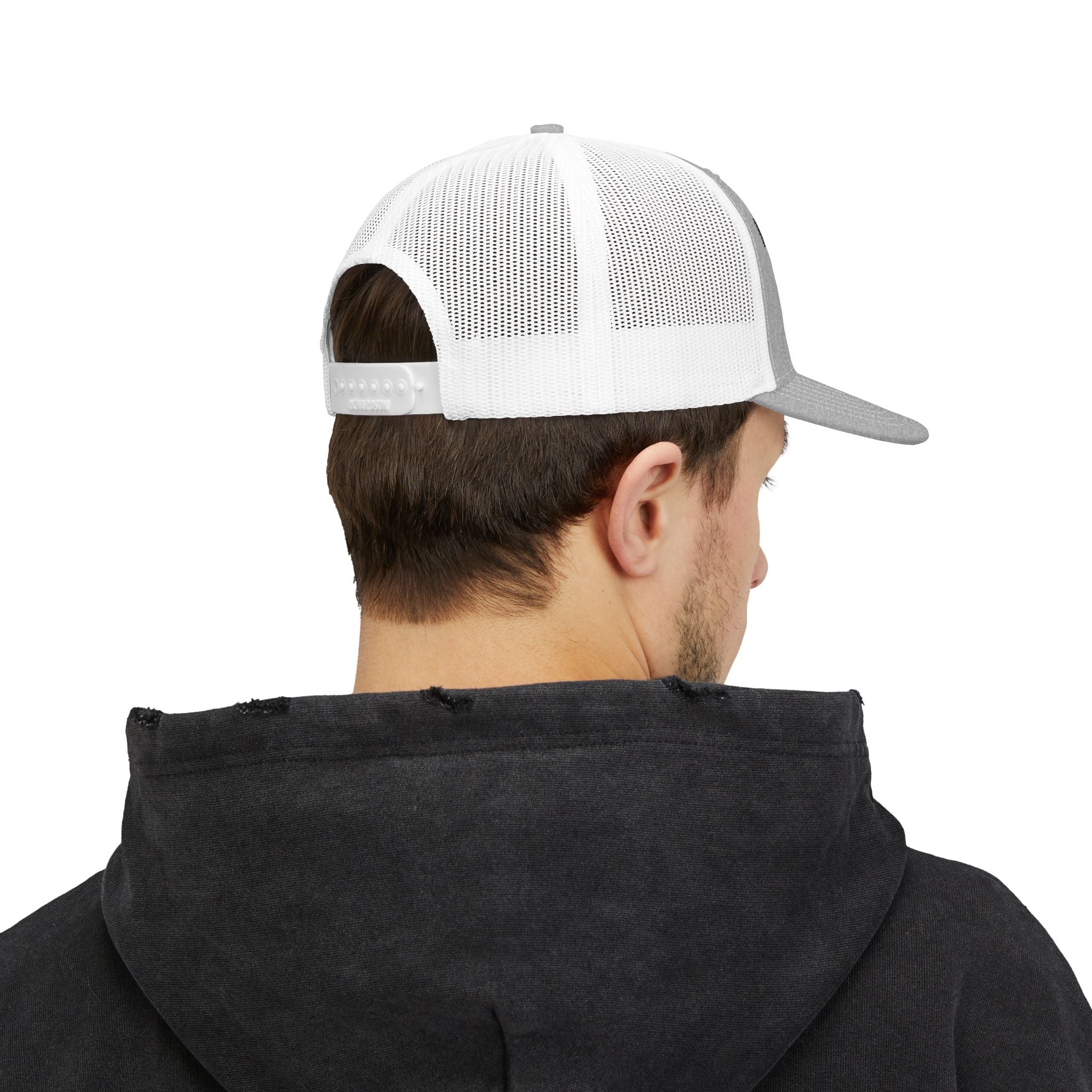 Dont Hassle Me Im Local Snapback Trucker Cap Sasquatch Bigfoot Design