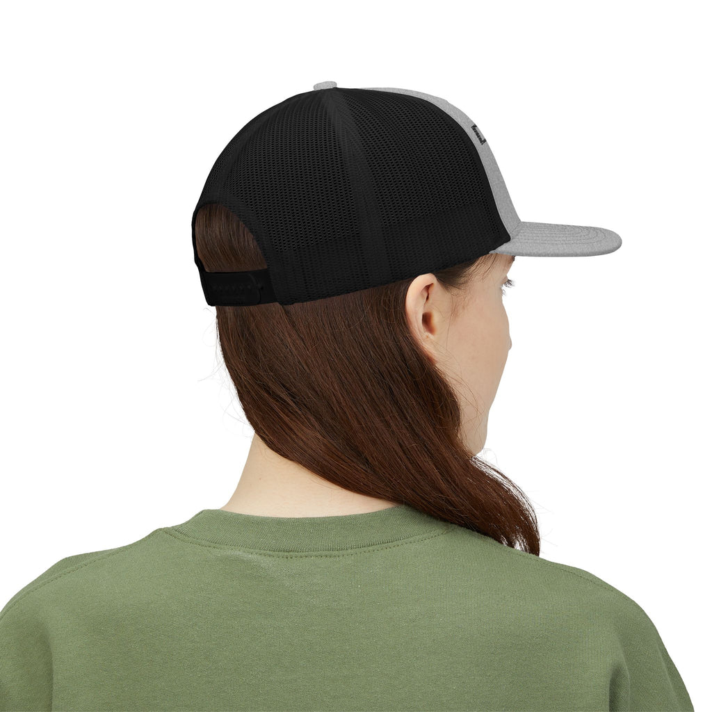 Dont Hassle Me Im Local Snapback Trucker Cap Sasquatch Bigfoot Design