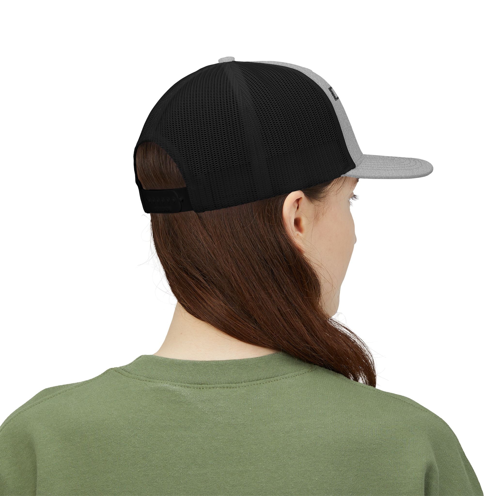 Dont Hassle Me Im Local Snapback Trucker Cap Sasquatch Bigfoot Design