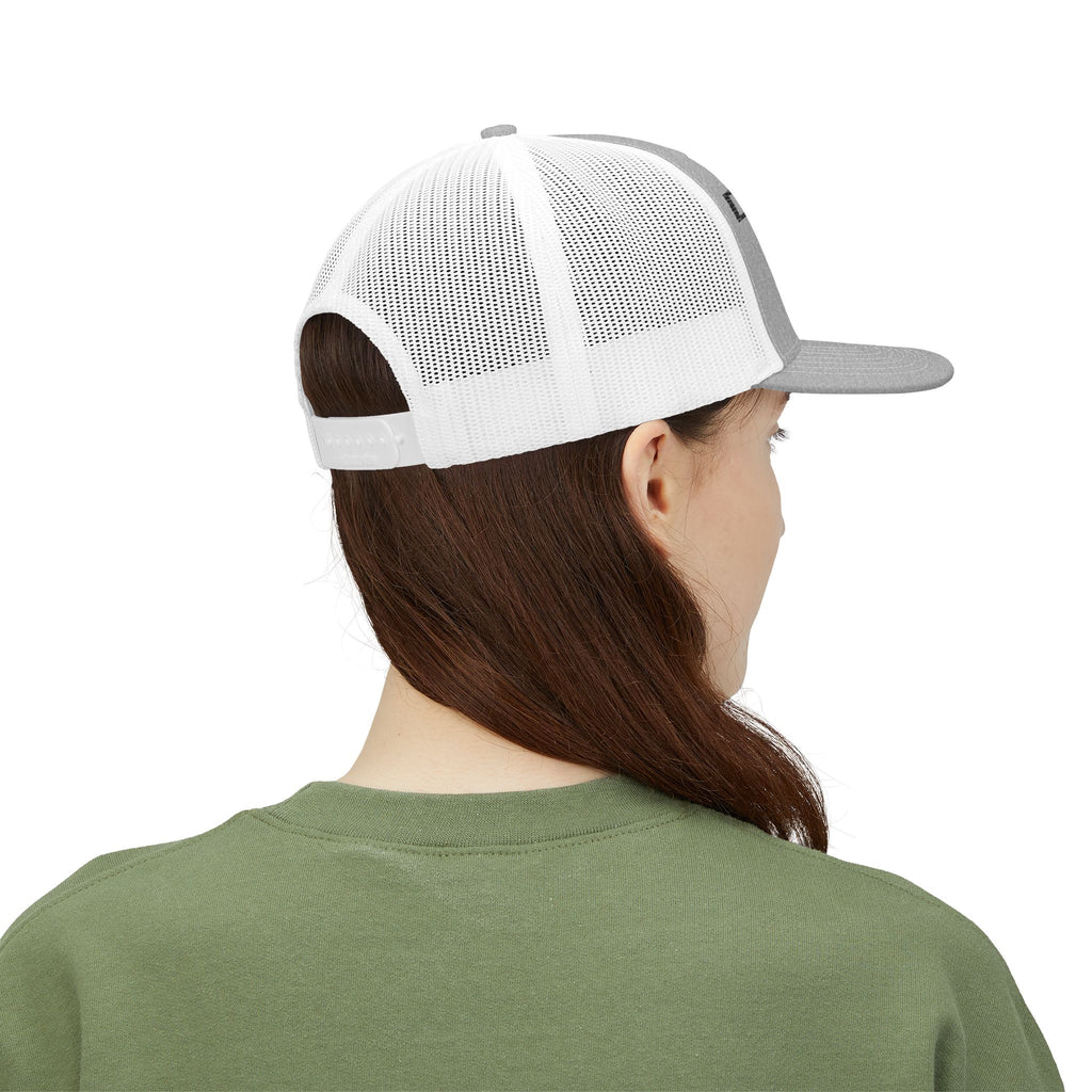Dont Hassle Me Im Local Snapback Trucker Cap Sasquatch Bigfoot Design